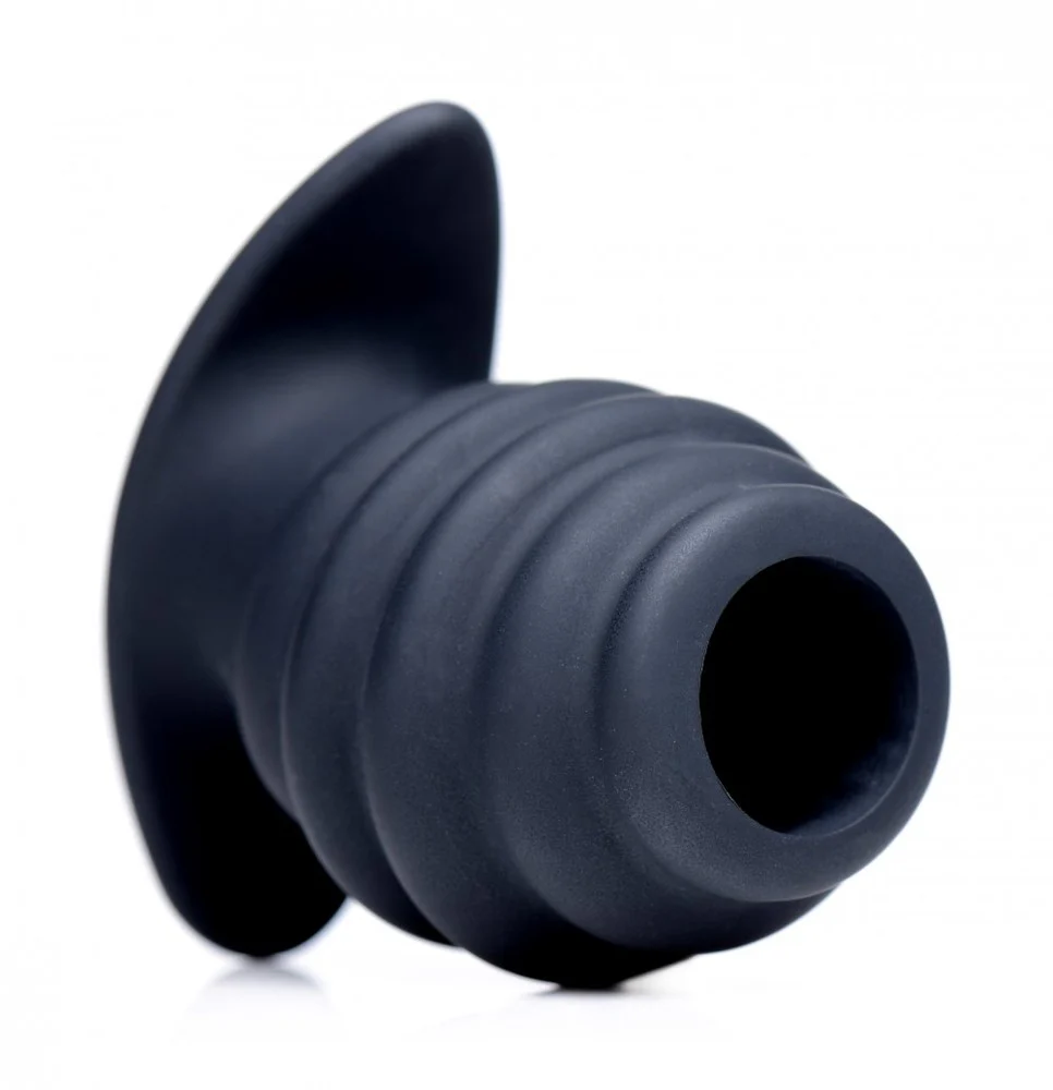Hive Ass Tunnel Silicone Ribbed Hollow Anal Plug - Image 3