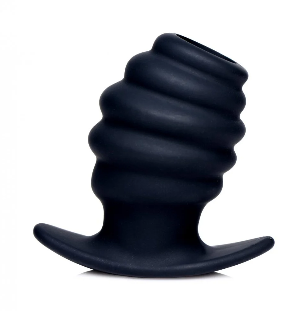 Hive Ass Tunnel Silicone Ribbed Hollow Anal Plug - Image 5