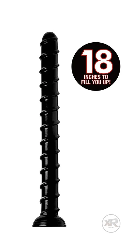 Hosed 18 Inch Swirl Thick Anal Snake - Image 5