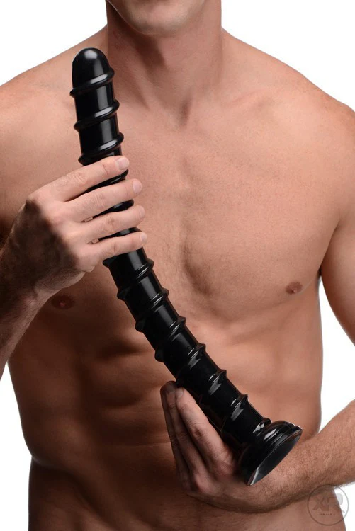Hosed 18 Inch Swirl Thick Anal Snake - Image 6