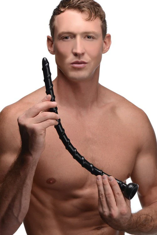 Hosed 18 Inch Swirl Thin Anal Snake - Image 4