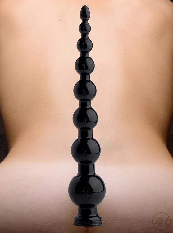 Hosed 19 Inch Graduated Beaded Anal Snake - Image 10
