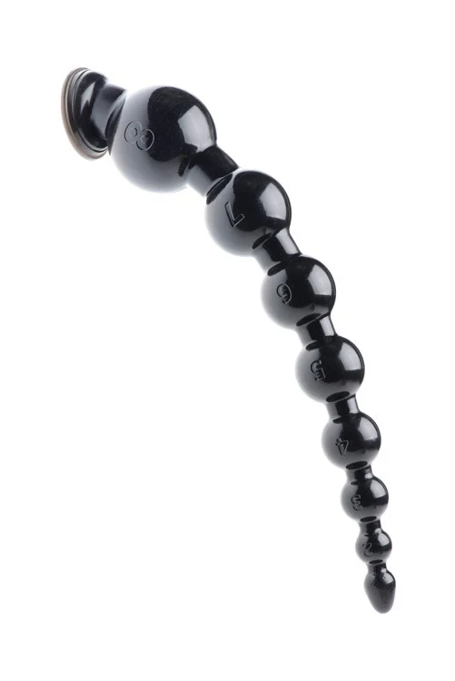 Hosed 19 Inch Graduated Beaded Anal Snake - Image 7