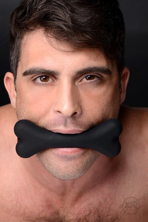 Hound Adjustable Dog Bone Gag