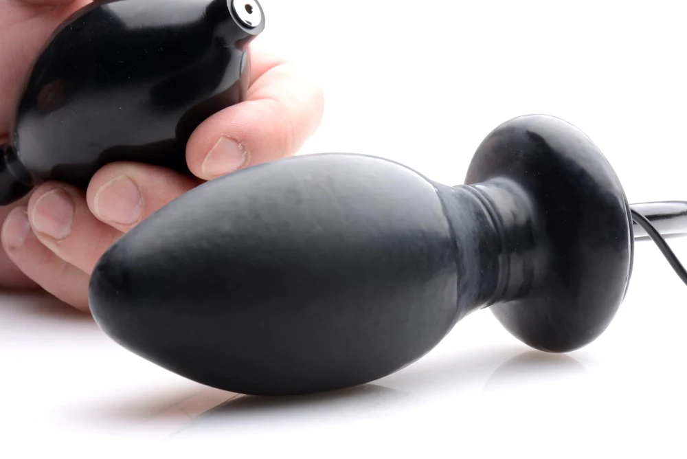 Inflatable & Vibrating Butt Plug - Image 4