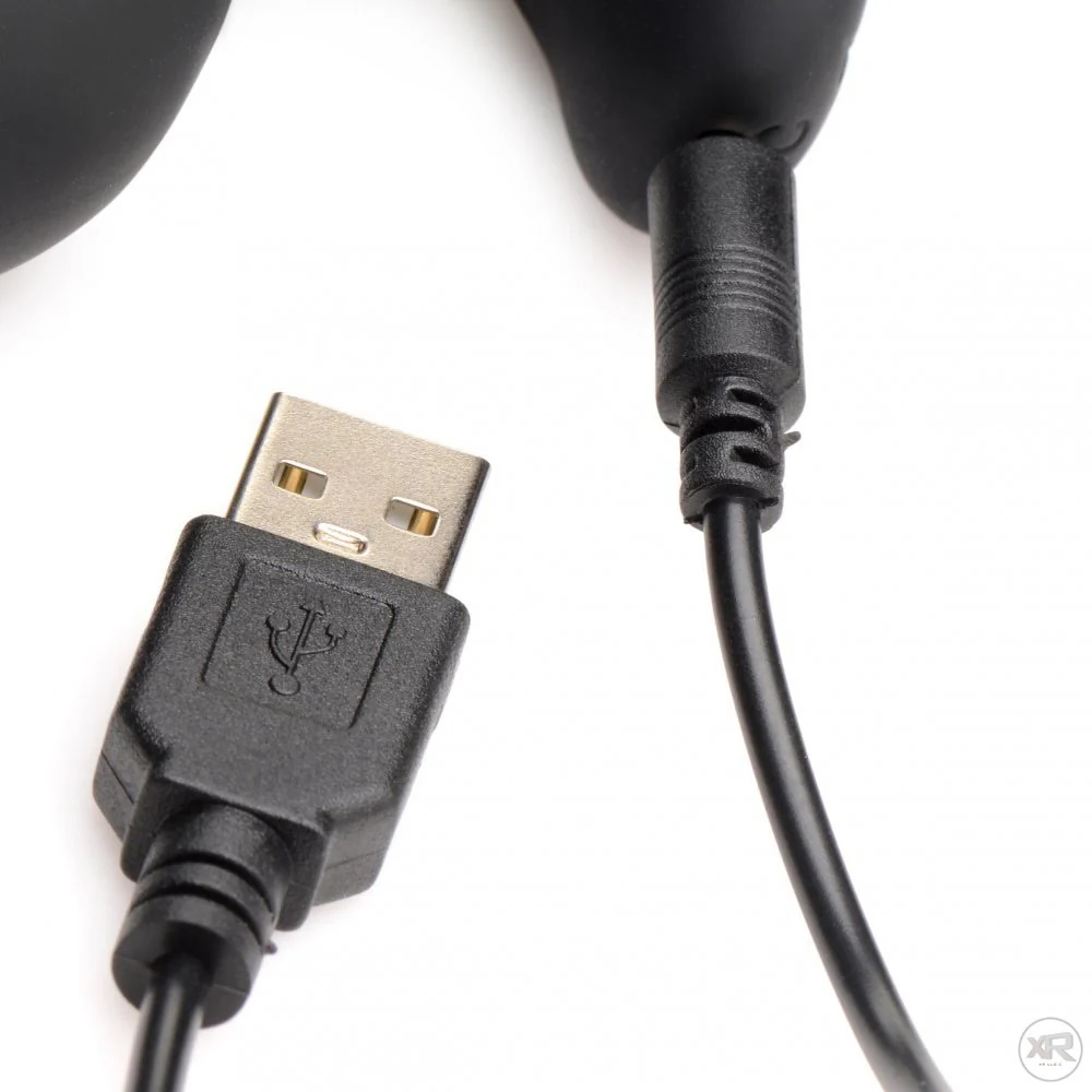 Interchangeable 10X Vibrating Silicone Anal Plug with Remote - Image 6