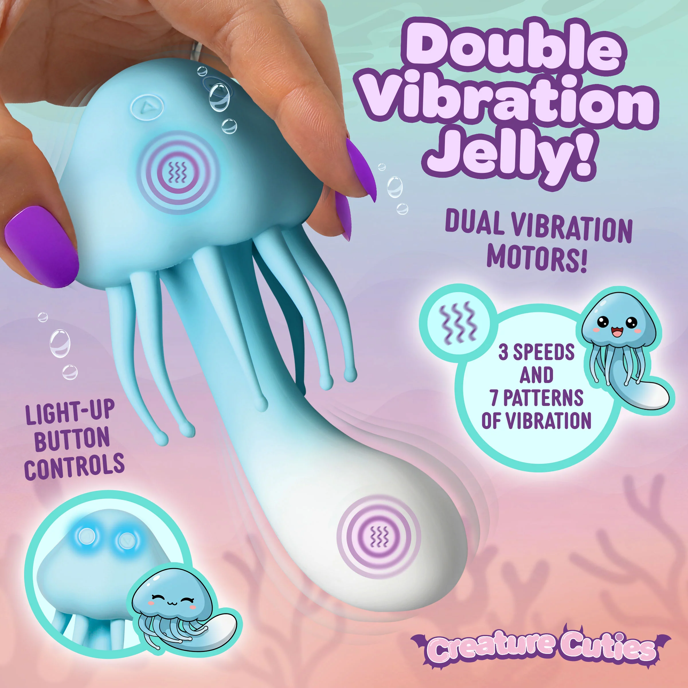 Jellyvibe Silicone Vibrator - Image 3
