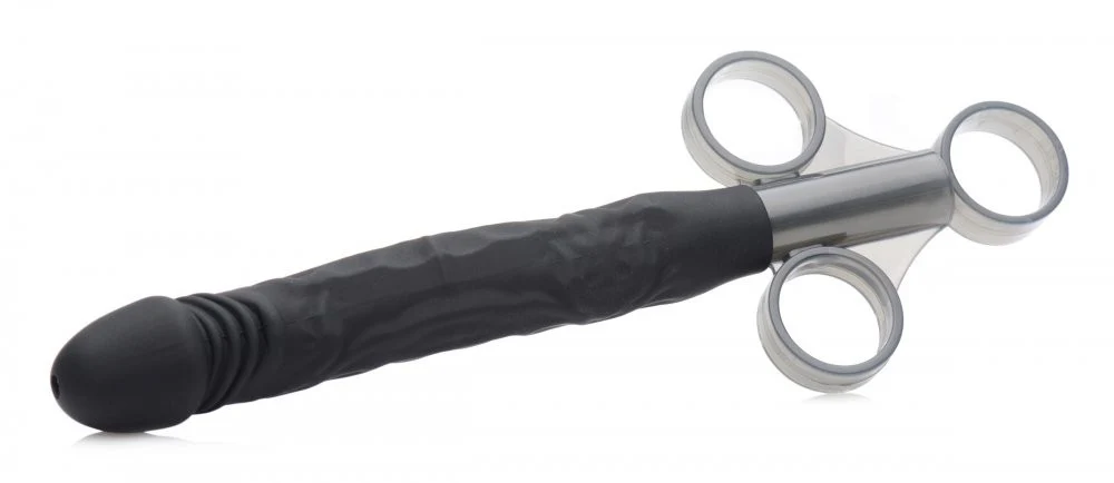 Jizz Shooter Silicone Dildo Lubricant Launcher - Image 2
