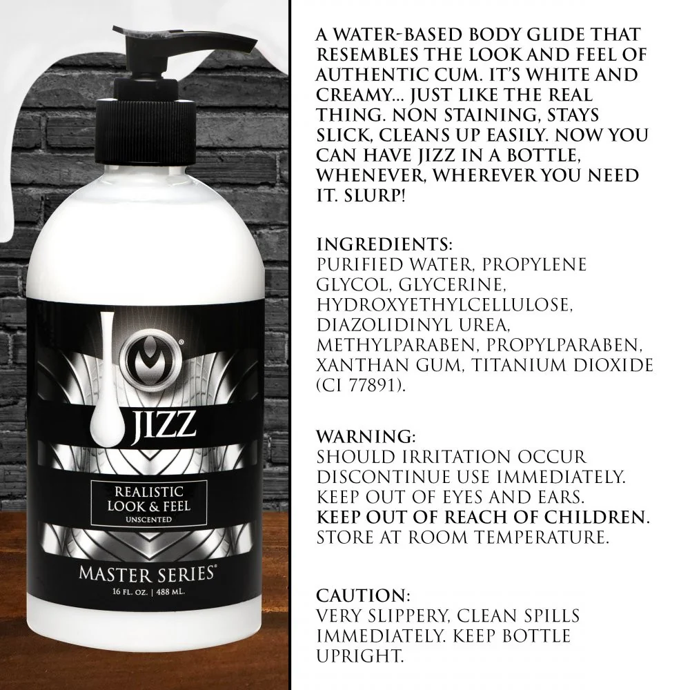 Jizz Unscented Water-Based Lube - Image 5