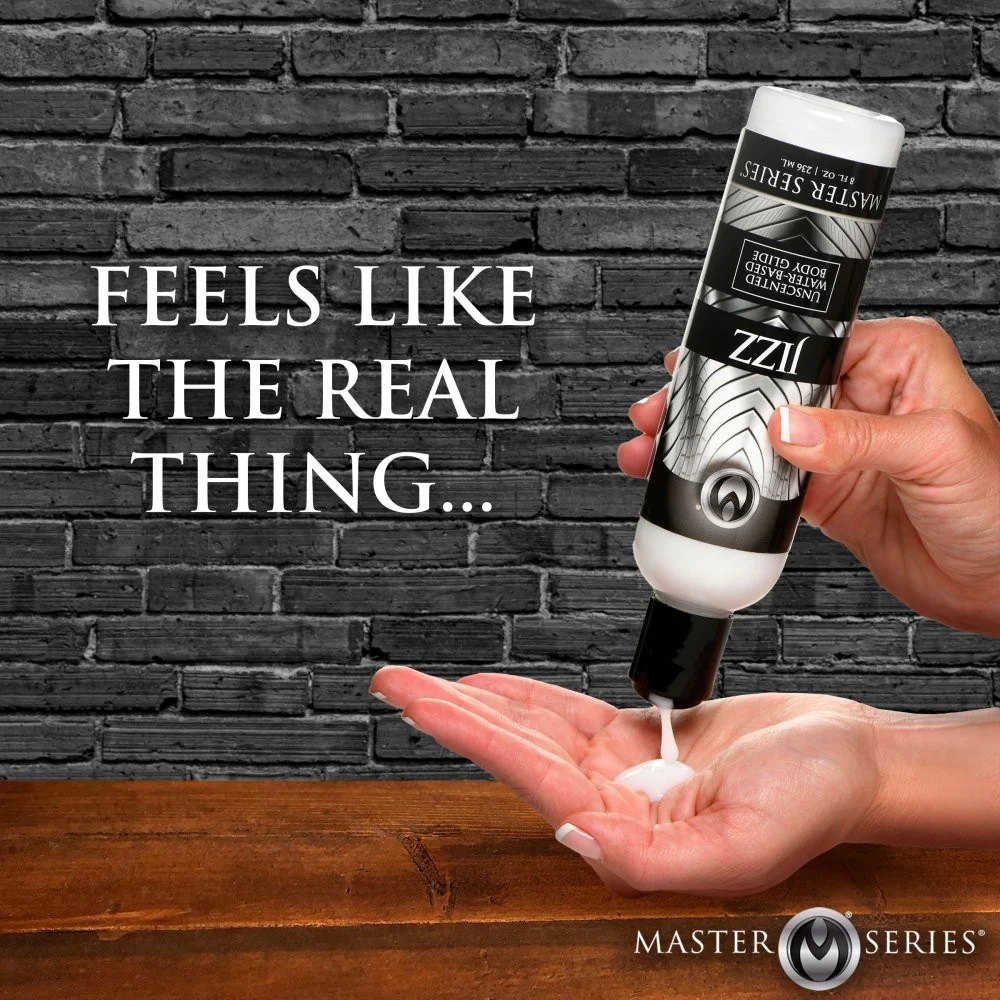 Jizz Unscented Water-based Lube 8oz - Image 2