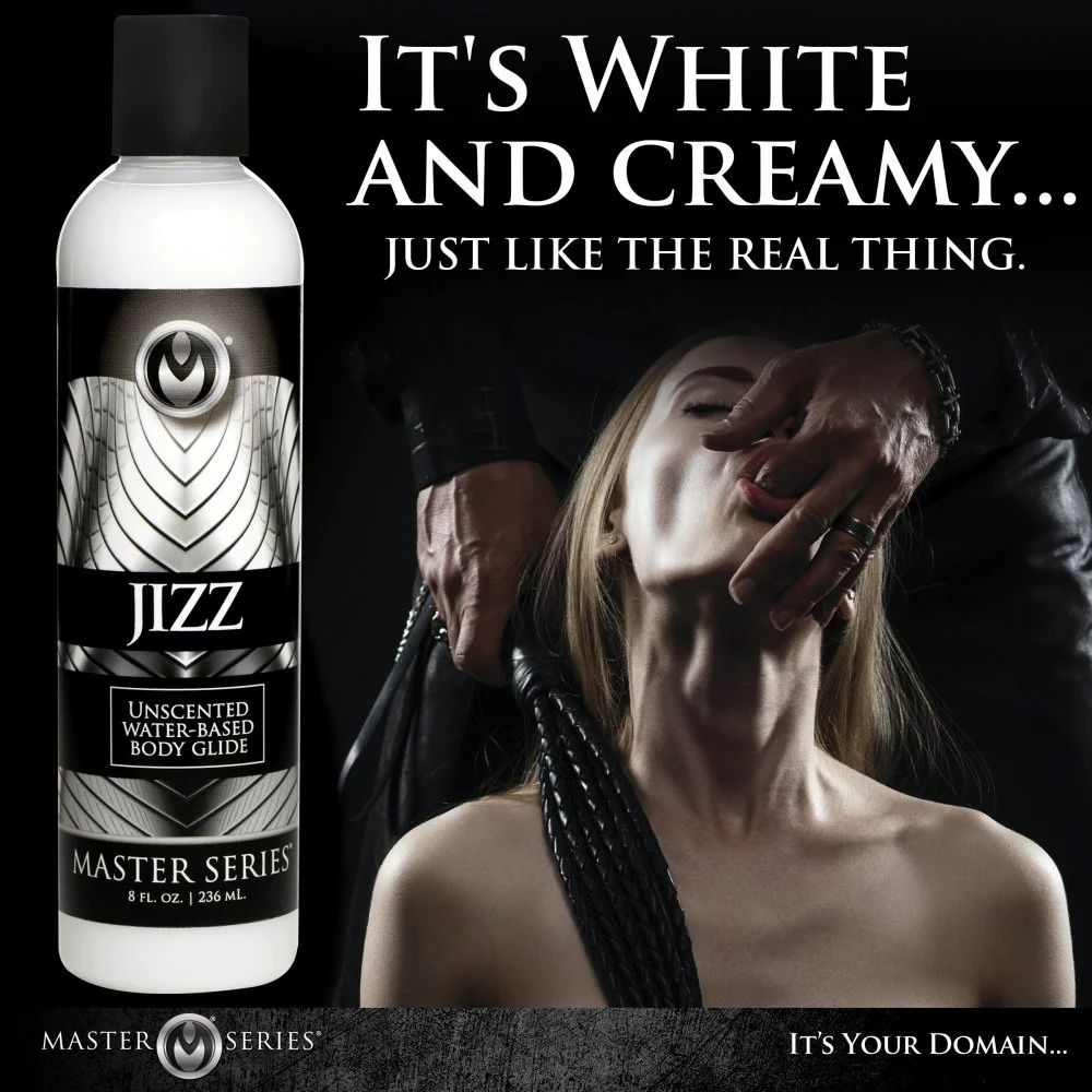 Jizz Unscented Water-based Lube 8oz - Image 3