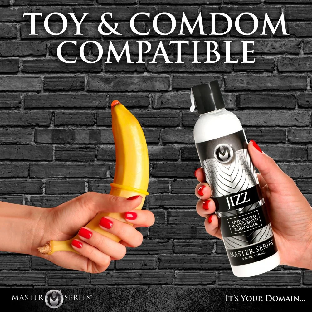 Jizz Unscented Water-based Lube 8oz - Image 6