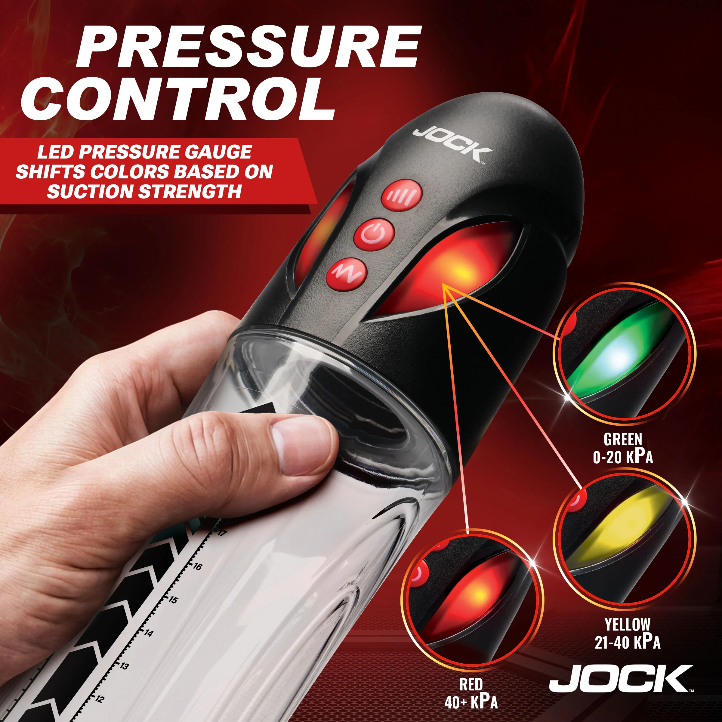 JOCK Advanced Automatic Waterproof Penis Pump - Image 4