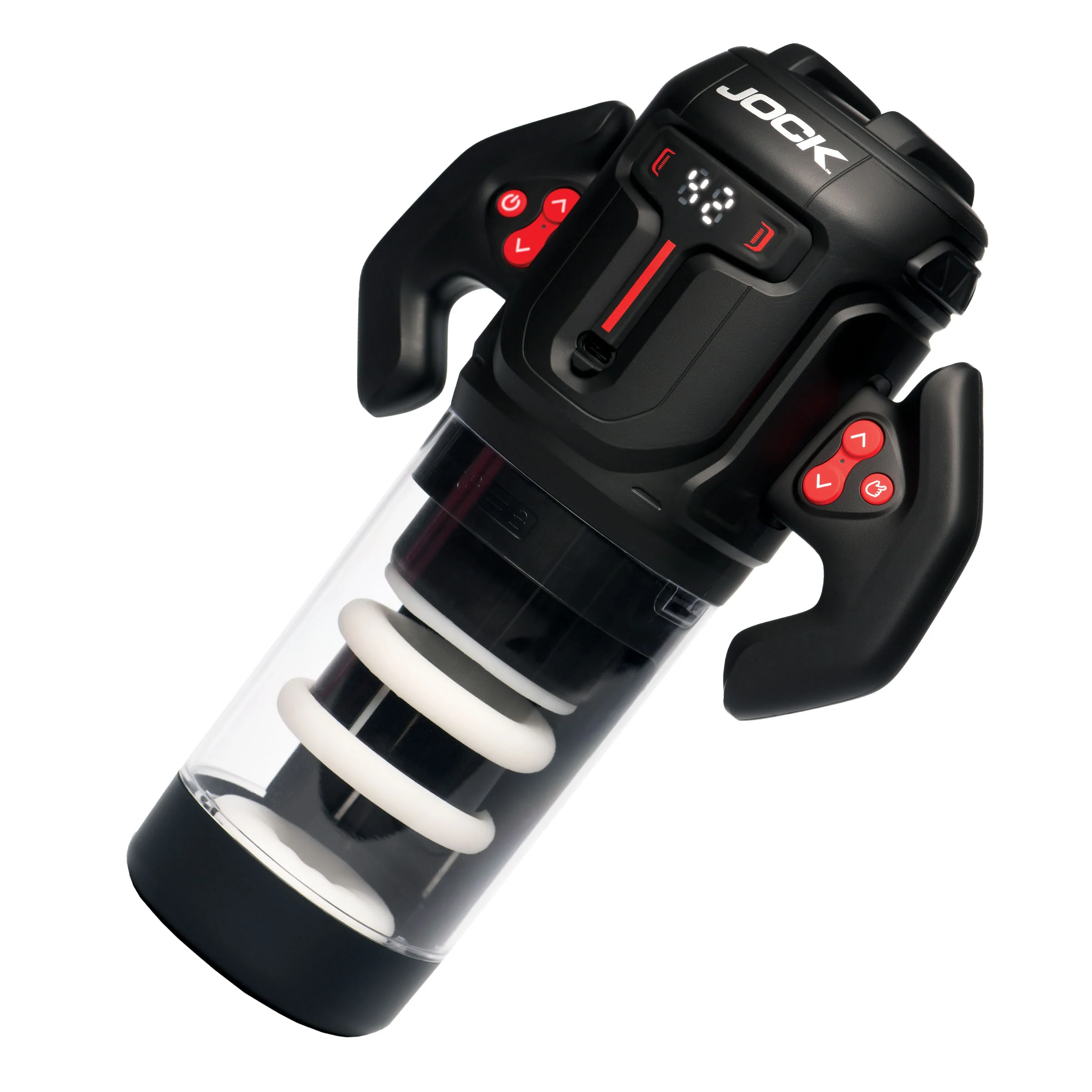JOCK Advanced Turbo Spin Thrusting & Rotating Masturbator - Image 6