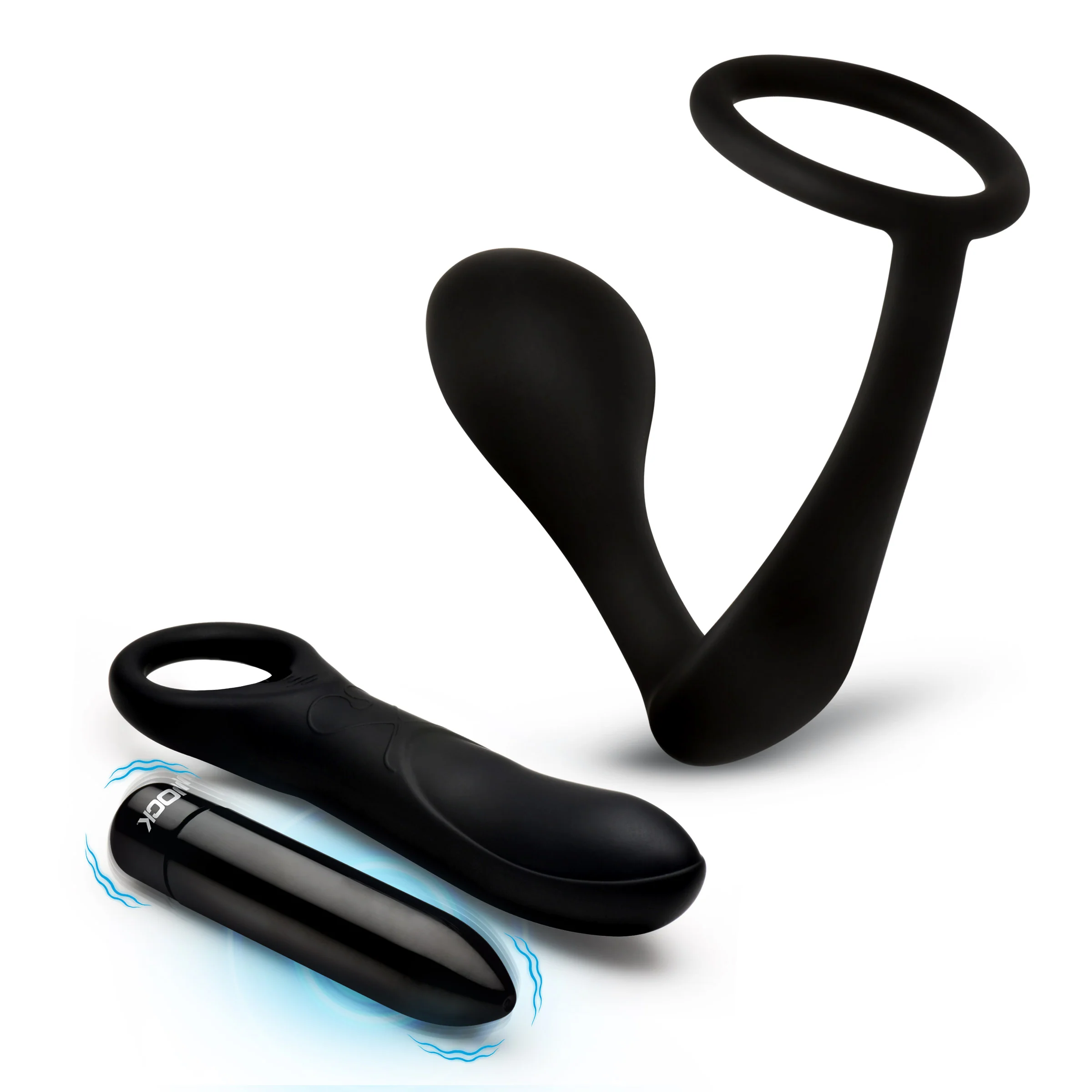 JOCK Enhancers P-Spotter Silicone Prostate Vibrator Set - Image 5