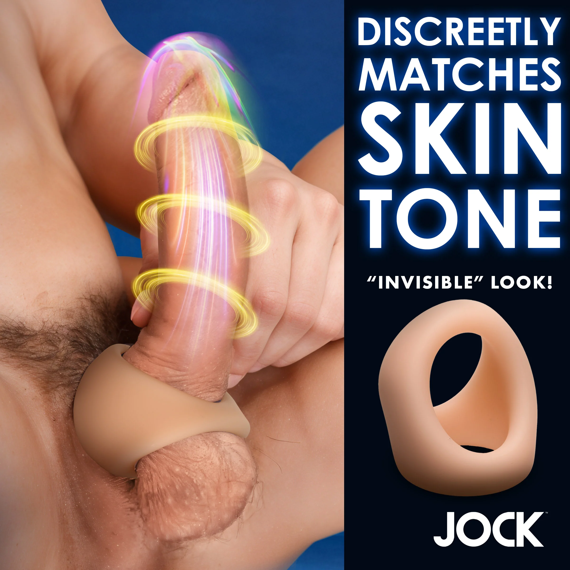 JOCK Silicone Cock & Ball Ring - Image 3