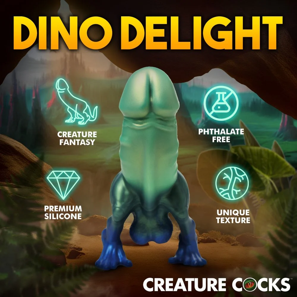 Jurassic Cock Dinosaur Silicone Dildo - Image 6