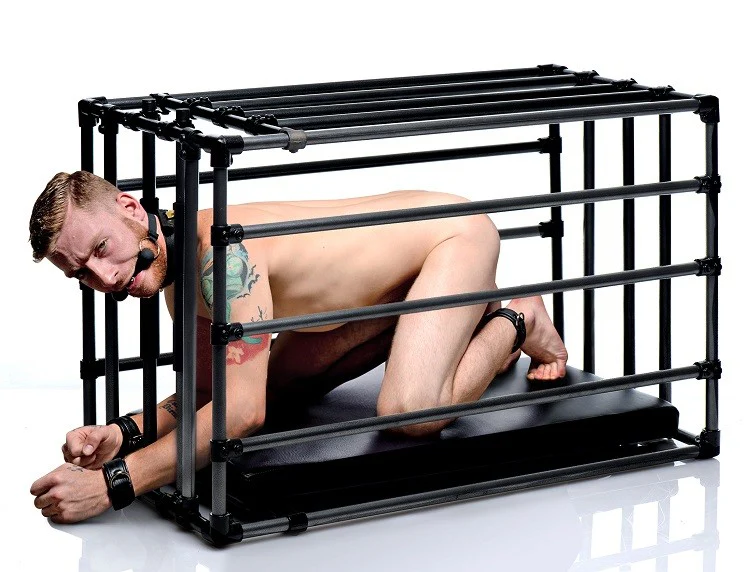 Kennel Adjustable Puppy Cage with Padded Board - Image 6