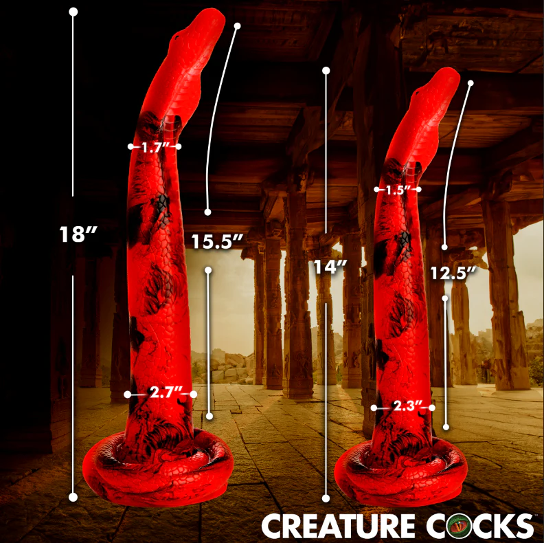 King Cobra Silicone Dildo - Image 6