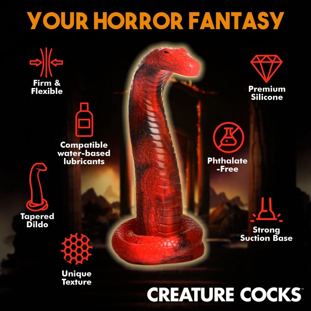 King Cobra Silicone Dildo - Image 3
