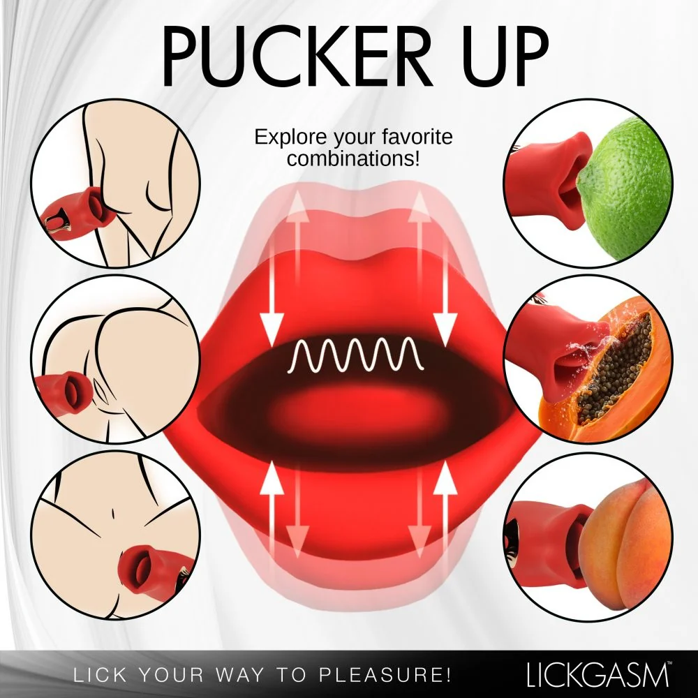 Kiss and Tell Mini Kissing and Vibrating Clitoral Stimulator - Image 7