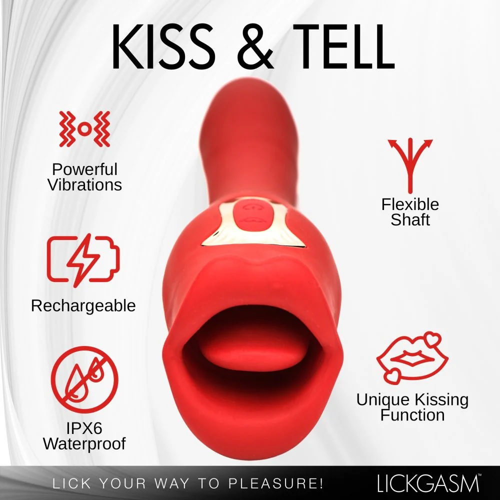 Kiss and Tell Pro Dual-ended Kissing Vibrator - Image 6