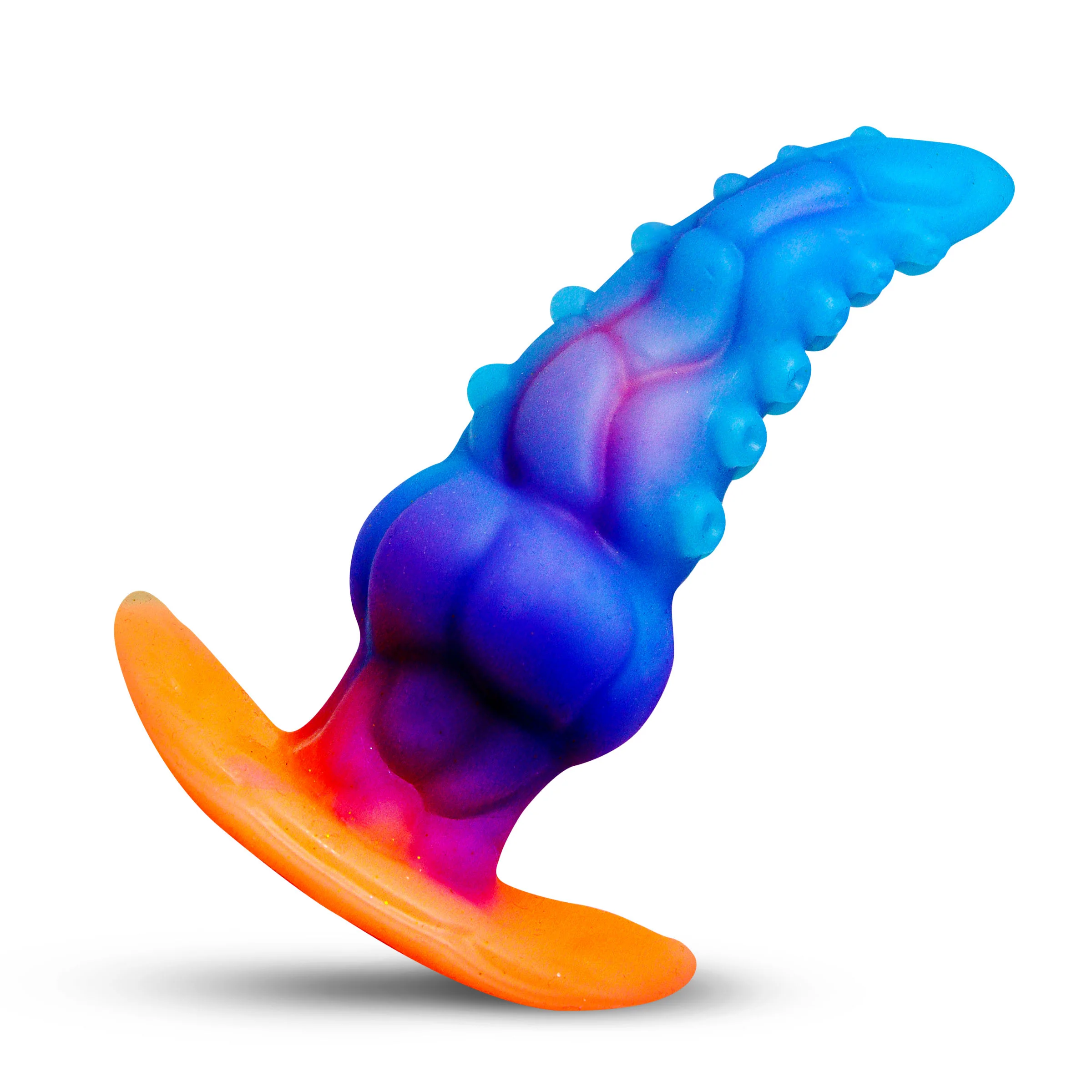 Kraken Glow-in-the-Dark Silicone Anal Plug - Image 5