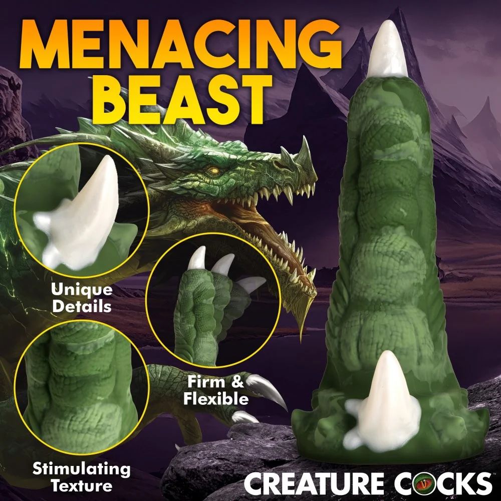 Large Dragon Claw Silicone Dildo - Image 7