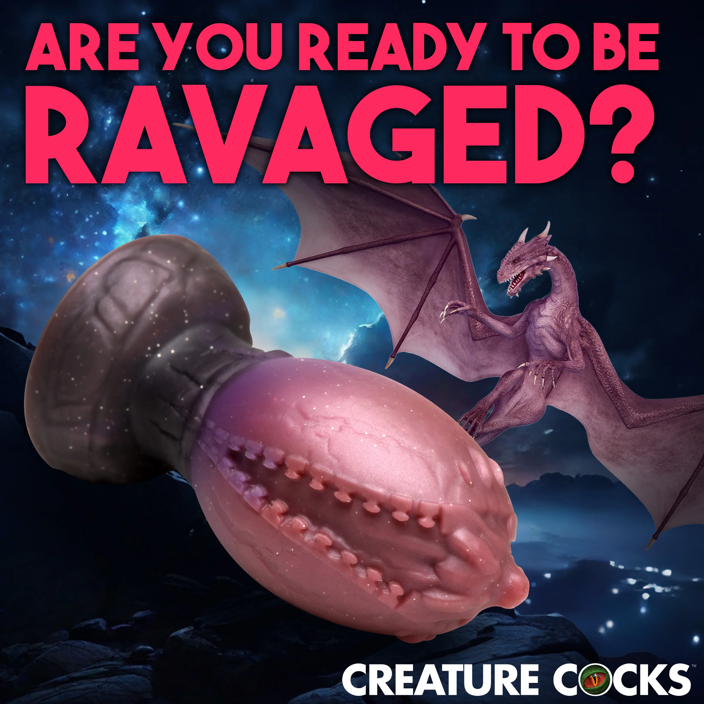 Large Dragon Hatch Silicone Egg with Free Lubricant - Image 4