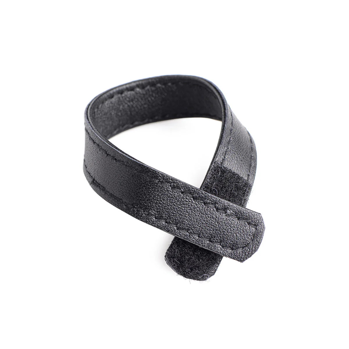 Leather and Velcro Cock Ring - Image 4