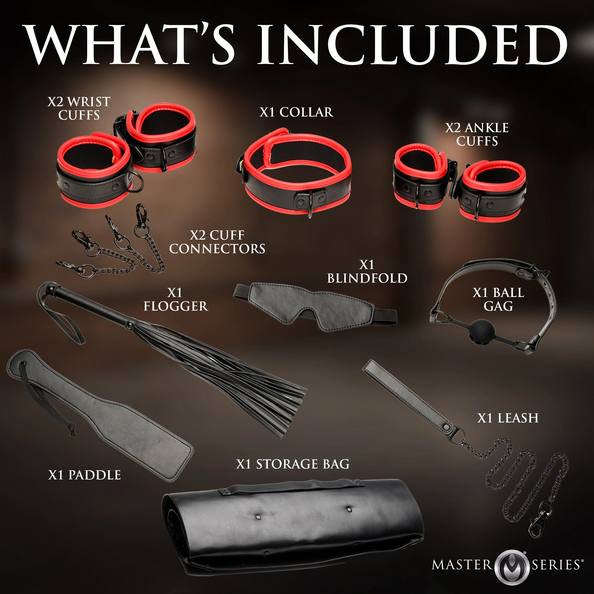 Leather Bondage Travel Set - Image 4
