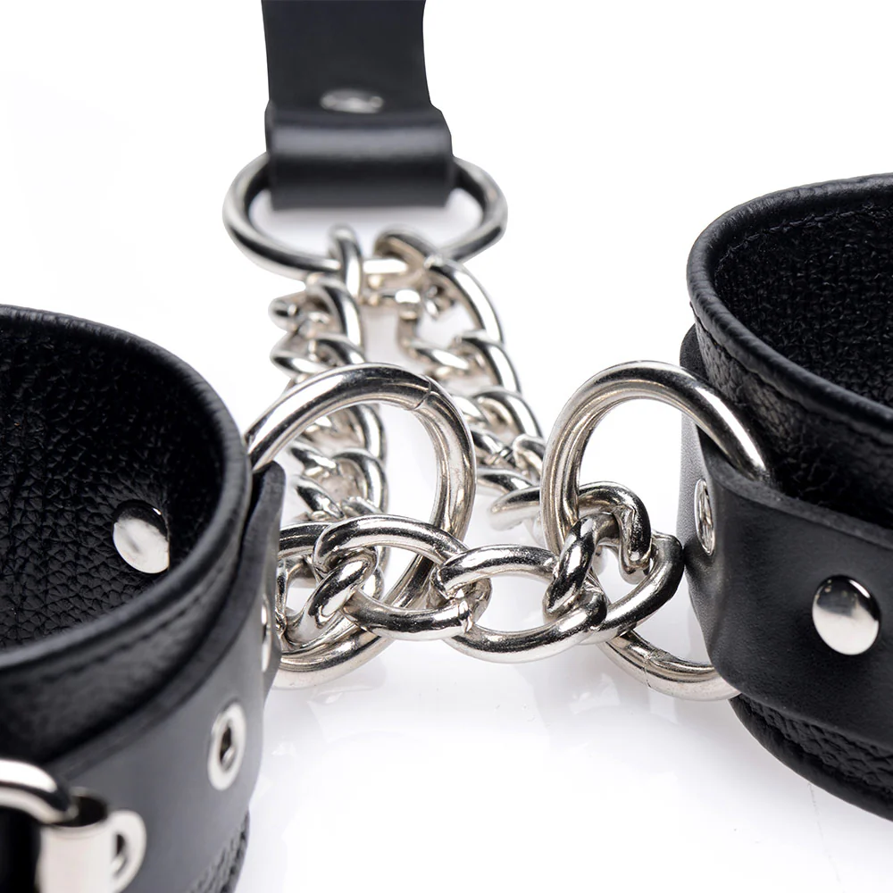 Leather Collar to Wrist Restraints - Image 4