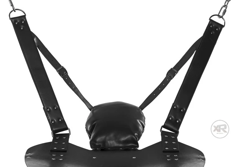 Leather Swing with Pillow and Stirrups - Image 6