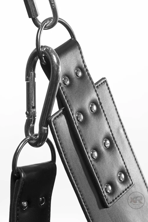Leather Swing with Pillow and Stirrups - Image 7