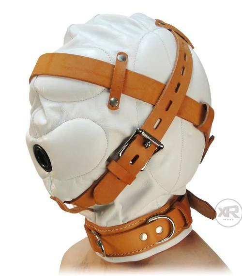 Leather Total Sensory Deprivation Hood - Image 2