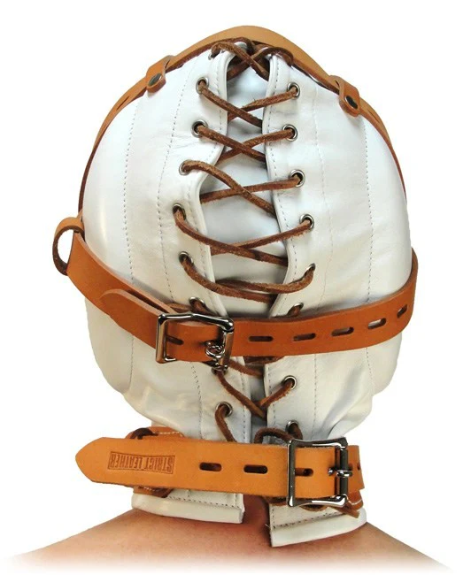 Leather Total Sensory Deprivation Hood - Image 3