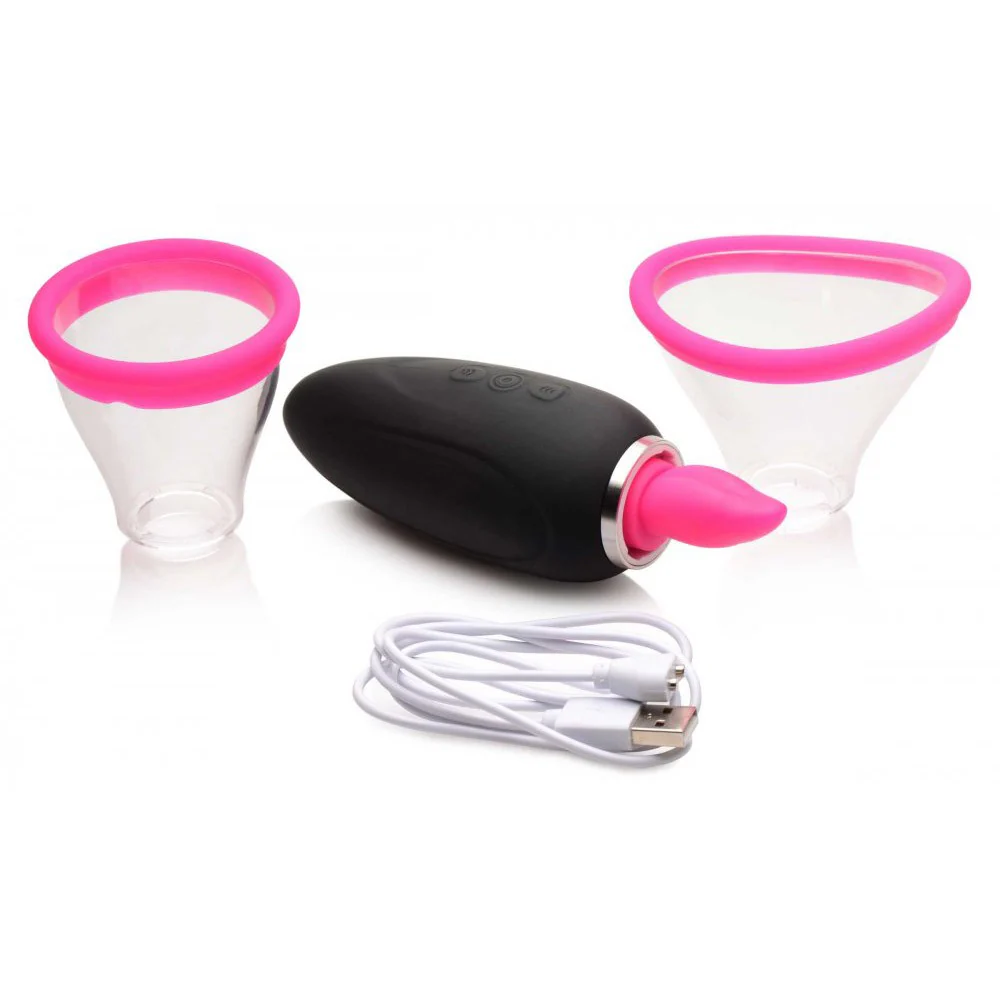 Lickgasm Mini 10X Silicone Licking and Sucking Stimulator - Image 3
