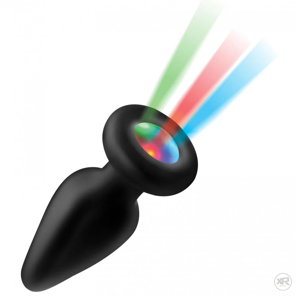 Light Up Silicone Anal Plug - Image 2