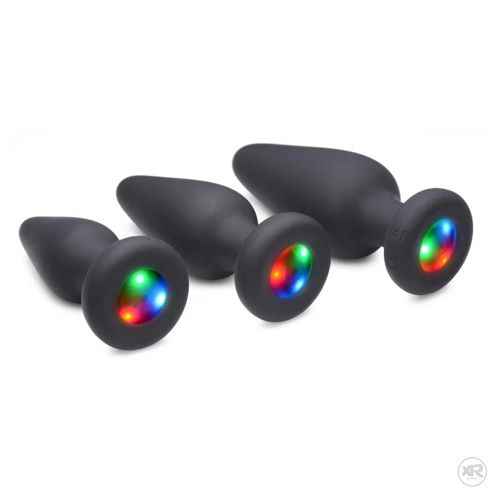 Light Up Silicone Anal Plug - Image 5