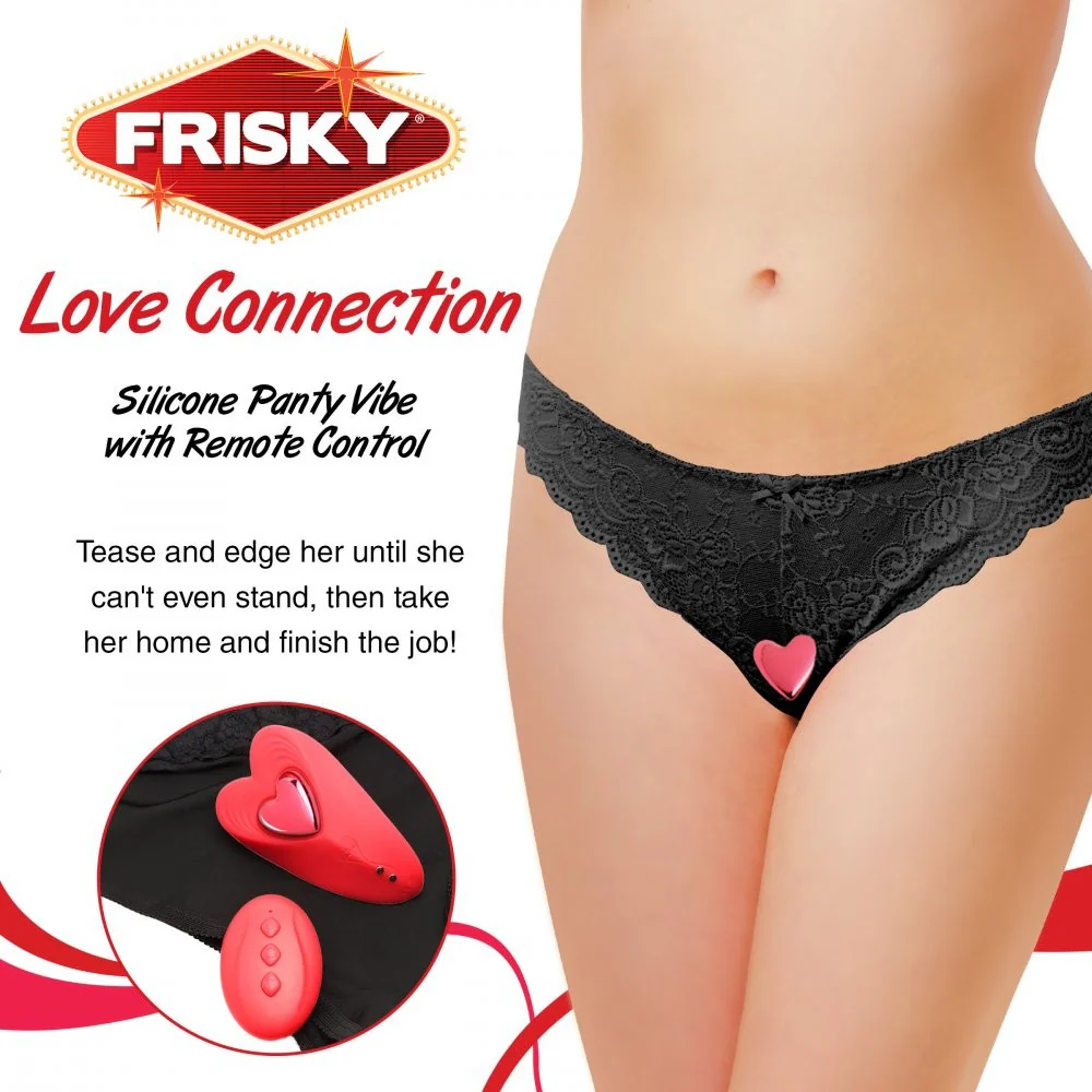Love Connection Silicone Panty Vibe with Remote Control - Image 2