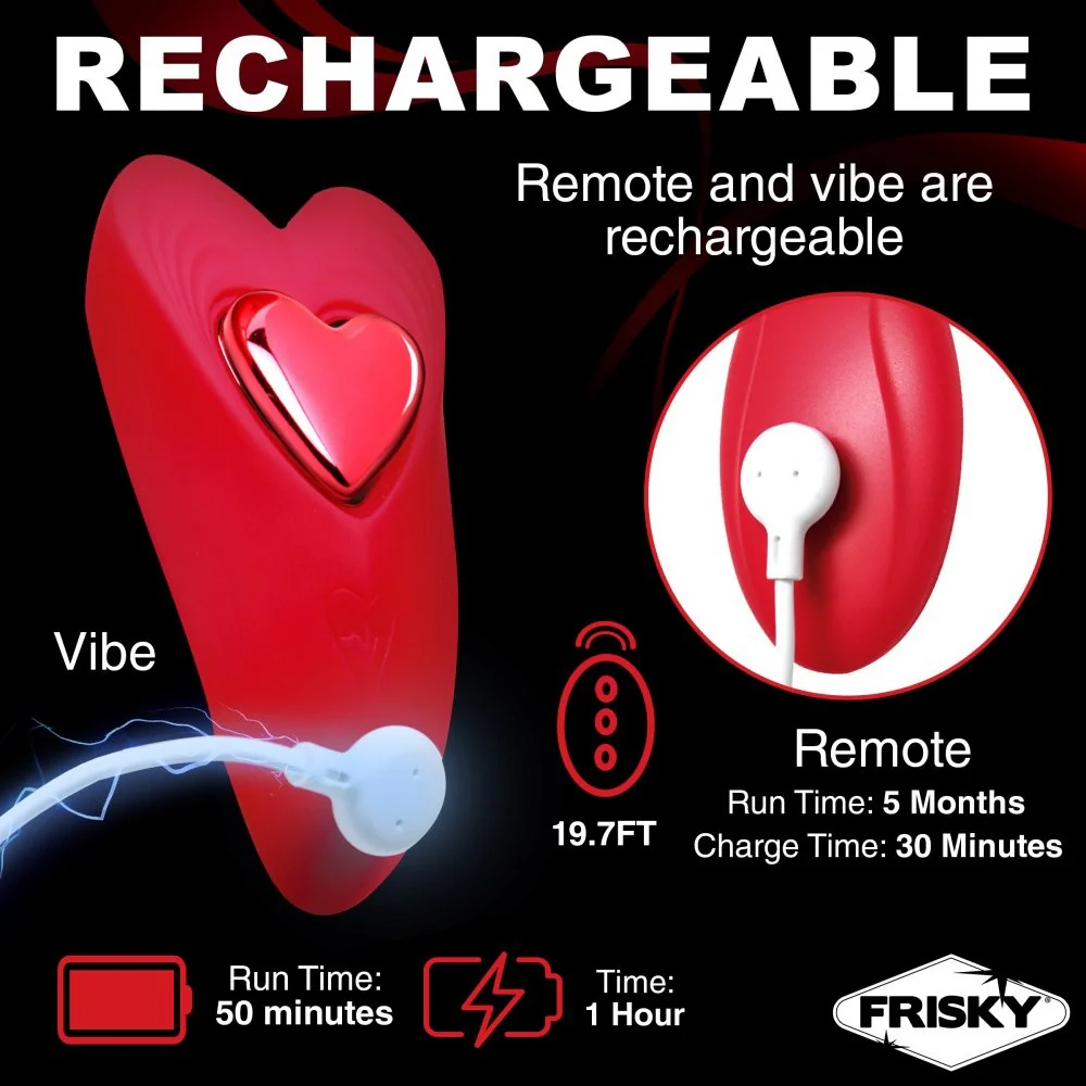 Love Connection Silicone Panty Vibe with Remote Control - Image 4
