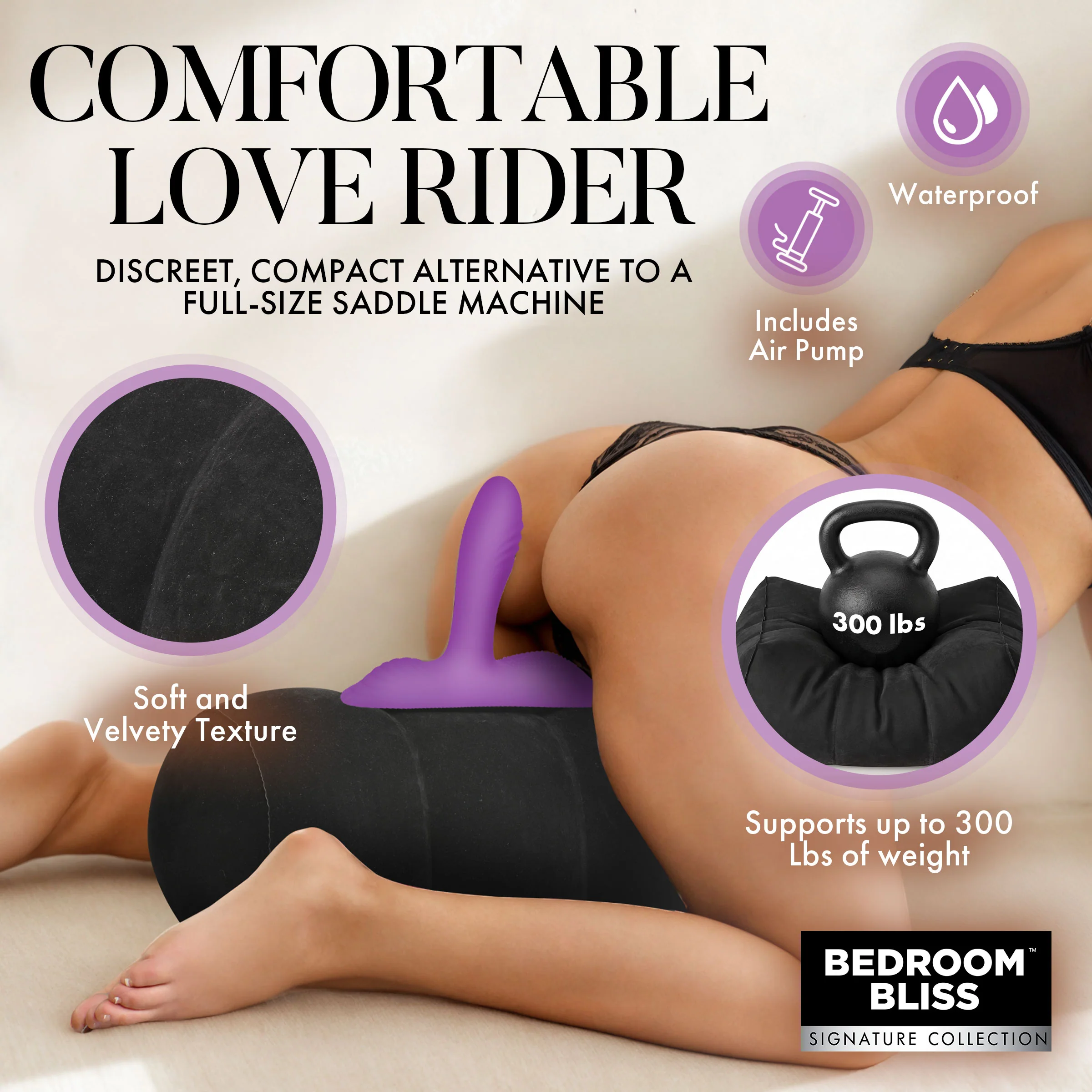 Love Rider Vibrating Cushion - Image 5