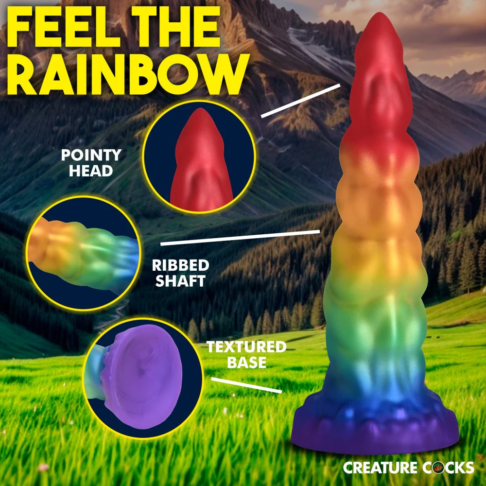 Magic Rider Unicorn Silicone Dildo - Image 3