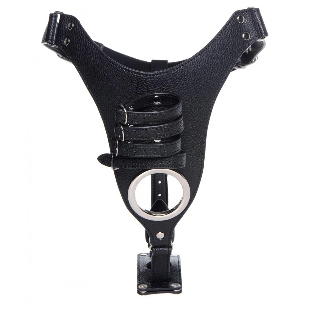 Male Chastity Harness with Silicone Anal Plug - Image 5