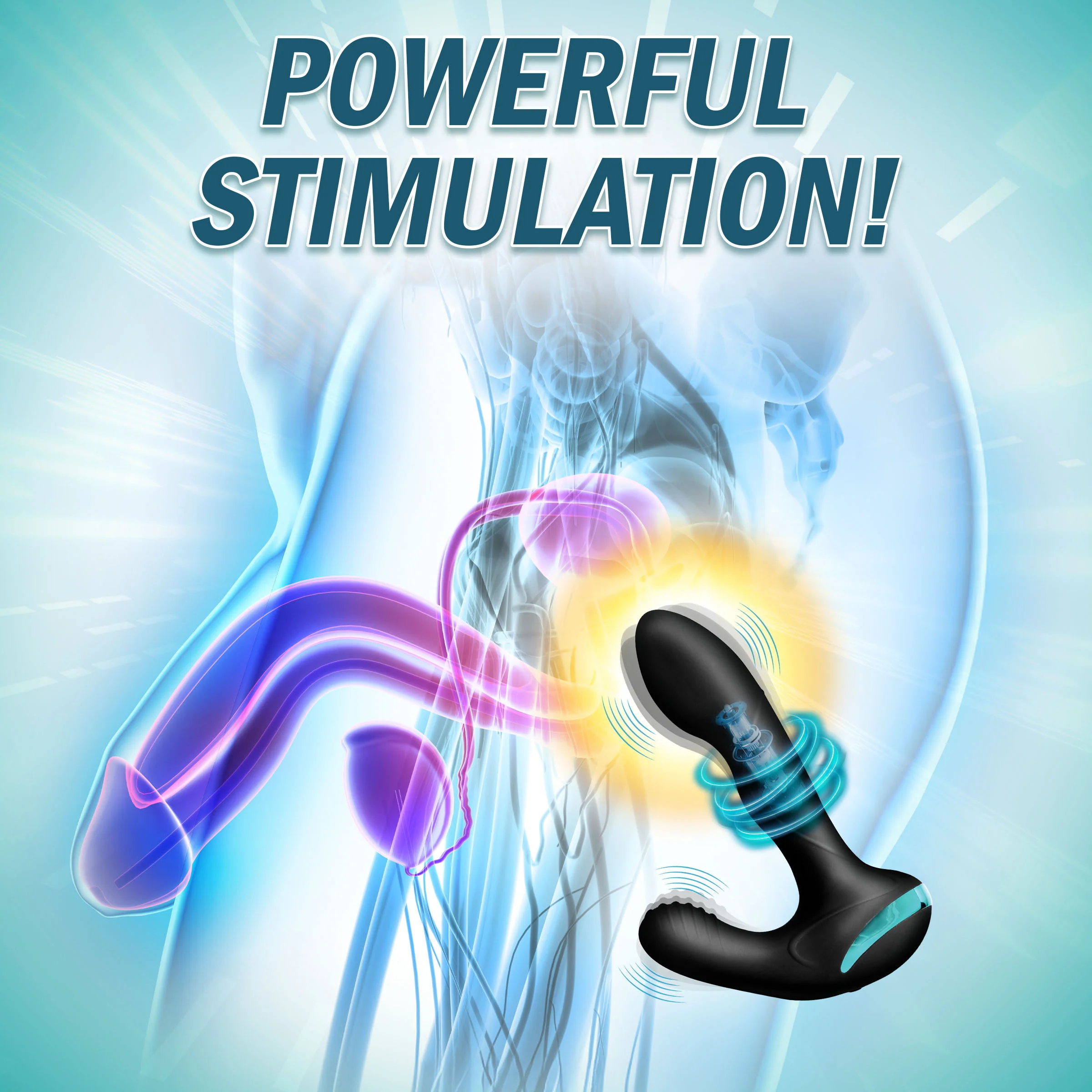 Maverick Rotating Vibrating Silicone Prostate Stimulator - Image 4