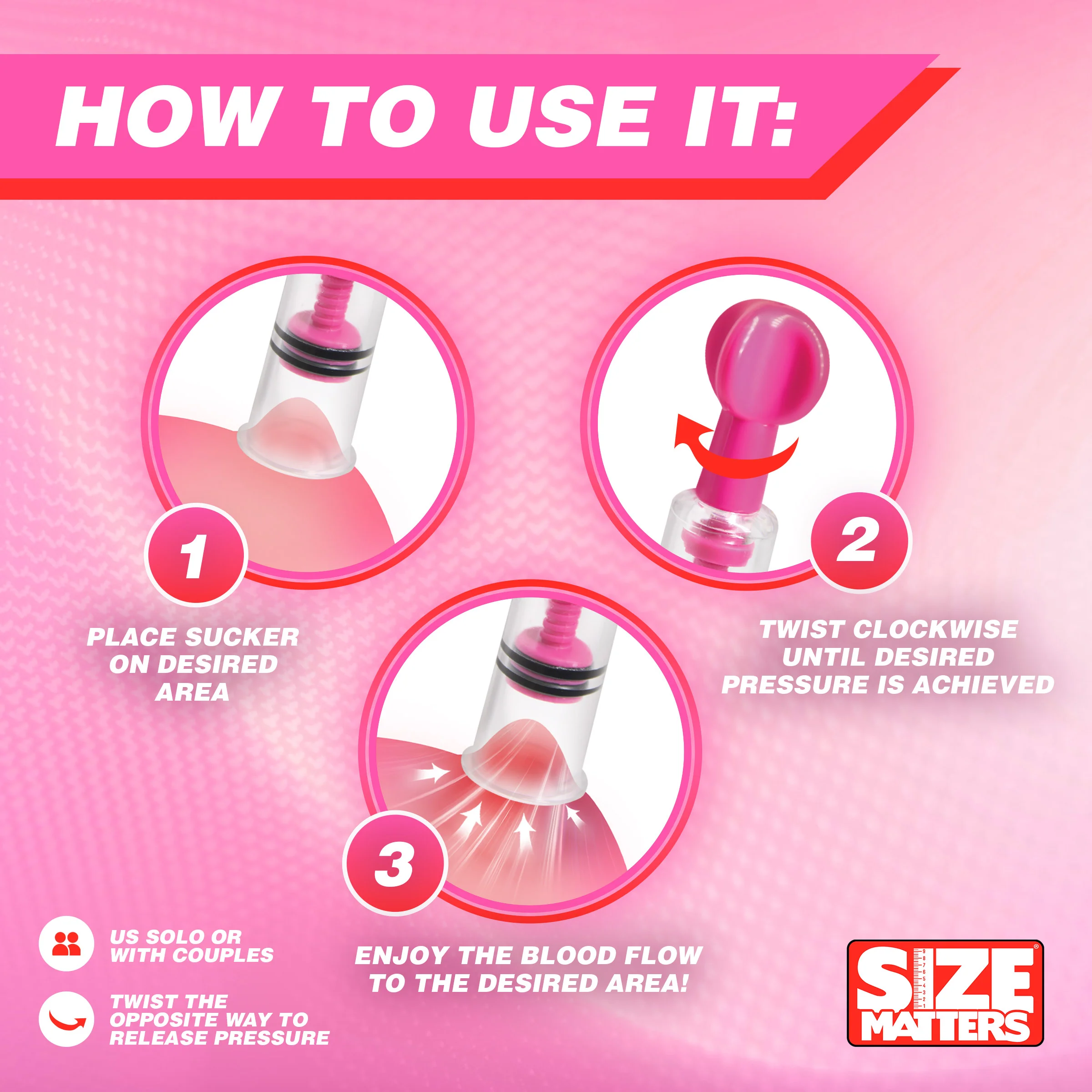MAXtwist Clit & Nipple Triple Sucker Set - Image 4