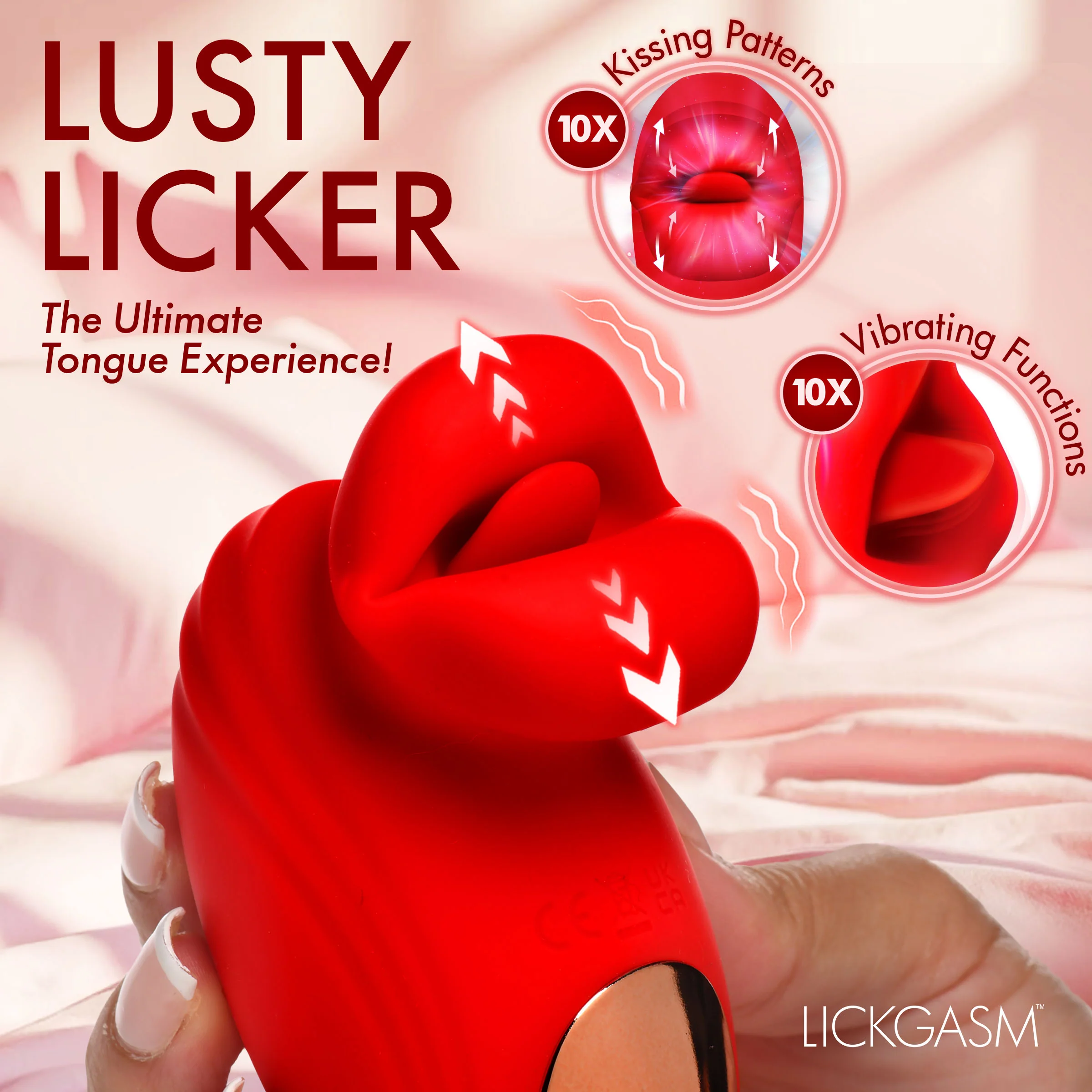 Mini Kisses Kissing + Vibrating Clitoral Stimulator - Image 3