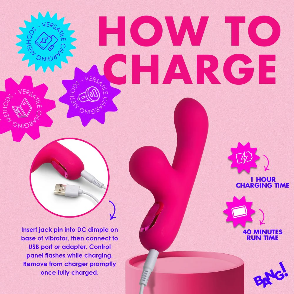 Mini Suction Silicone G-Spot Rabbit Vibrator - Image 7
