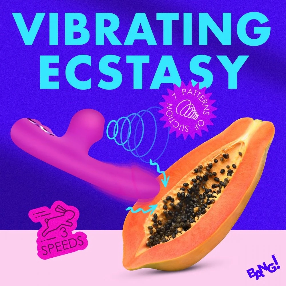 Mini Suction Silicone Rabbit Vibrator - Image 5