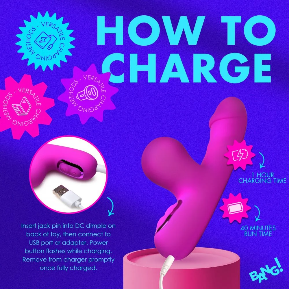 Mini Suction Silicone Rabbit Vibrator - Image 7